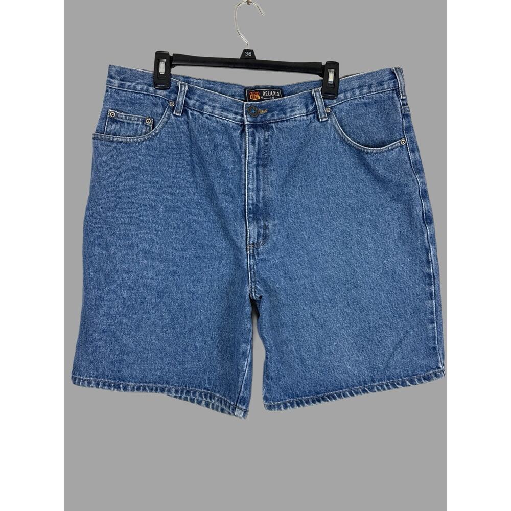 Route 66 Relaxed Fit Men's Denim Jean Shorts Size 40